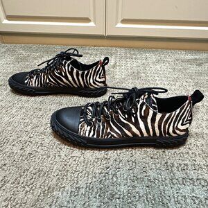 Giuseppe Zanotti - Blabber Animal Print Sneaker -  Size 45